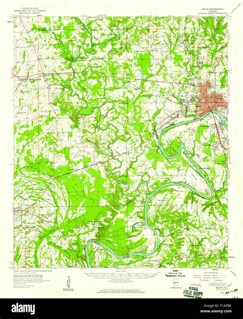 Selma Alabama Map Hi Res Stock Photography And Images Alamy