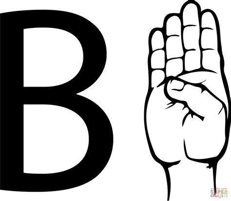 Sign Language Clipart Letter B 20 Free Cliparts Download Images On
