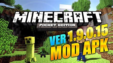 Minecraft Pocket Edition VER 1 9 0 15 MOD APK Minecraft Mod APK