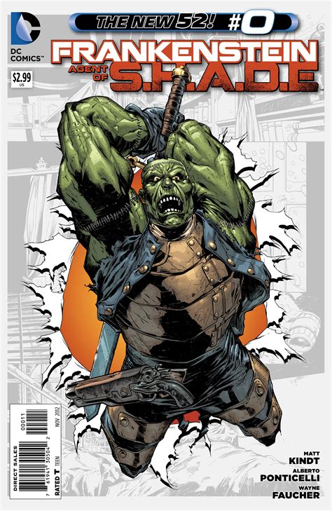 Dc Comics Preview Frankenstein Agent Of Shade 0