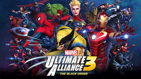 Marvel Ultimate Alliance 3 The Black Order Nintendo Switch Games