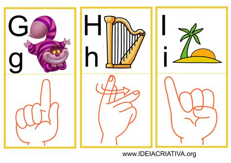 Flash Cards Letras Do Alfabeto Libras Ideia Criativa Gi Carvalho