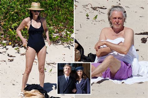 Paul Mccartney Soaks Up The Sun On The Beach In St Barts With Wife Nancy Shevell The Irish Sun