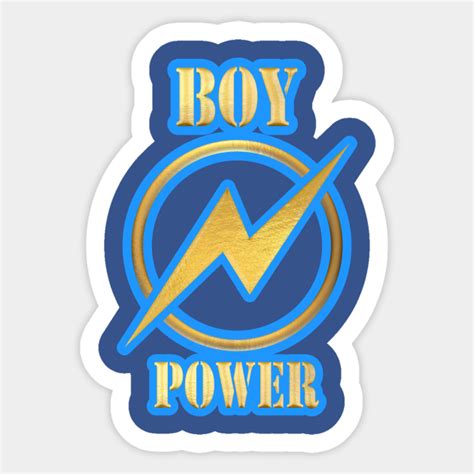 Boy Power Boy Power Sticker Teepublic