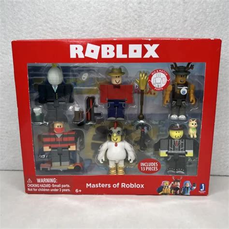 Roblox Series 1 Masters Of Roblox 6 Pack Figures Virtual Code 13 Pieces