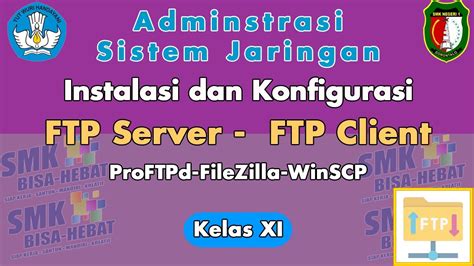 Instalasi Dan Konfigurasi Ftp Server Ftp Klien Pada Linux Debian Server Youtube