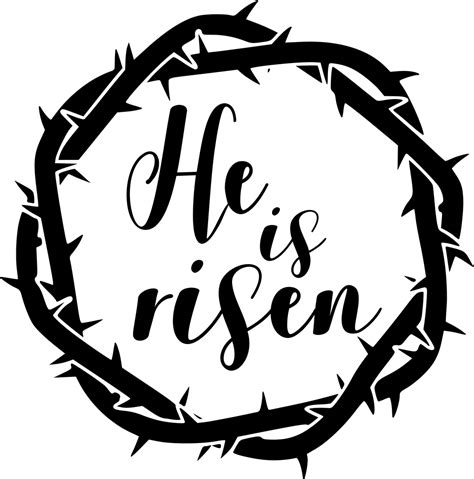 Free SVG Files for Cricut | He is Risen SVG