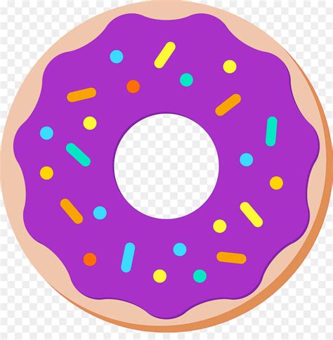 Cara menggambar dan mewarnai kue donat untuk anak youtube. Donat, Dipanggang, Kue gambar png