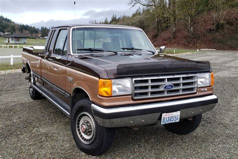 No Reserve 21k Mile 1988 Ford F 250 Xlt Lariat 4×4 Super Cab For Sale