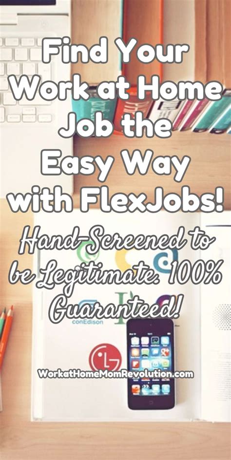 Flexjobs Find A Work At Home Job The Easy Way Home Jobs Work From