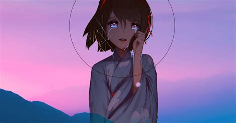 Heartbroken Sad Anime Boy Aesthetic Sad Boy Hd Wallpaper