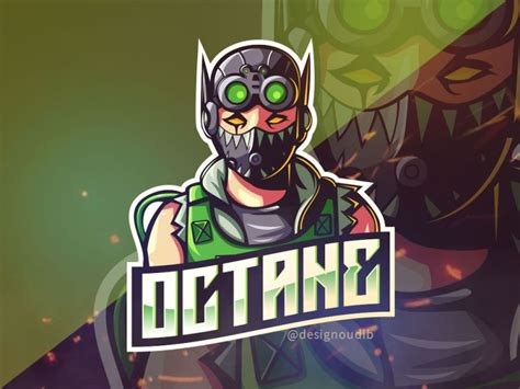Apex legends symbol logo vector new. Octane Apex Legends Esport Team Mascot Logo | Team mascots, Mascot, Game logo design