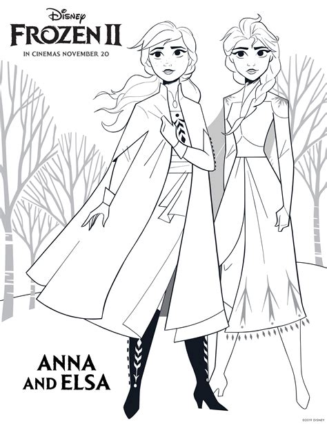Frozen Coloring Printables - Printable Templates