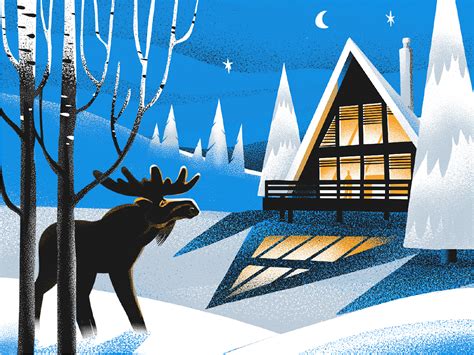 Winter Wonderland Cozy Winter Illustrations On Behance