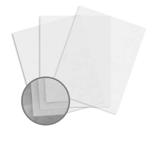 Glama Natural Clear Paper 8 12 X 11 In 48 Lb Bond