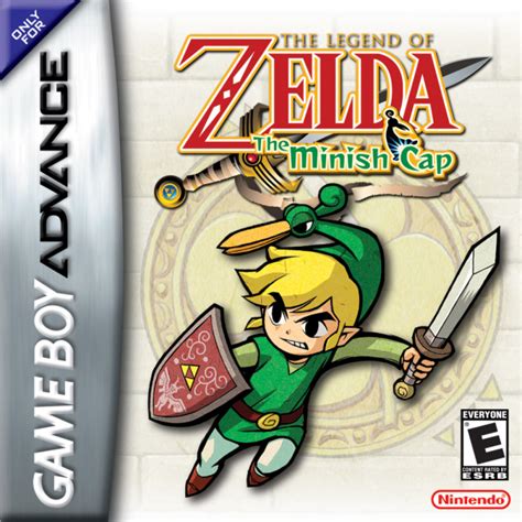 The Legend Of Zelda The Minish Cap Cover Artwork