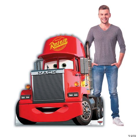 Disneys Cars 3™ Mack Cardboard Stand Up Oriental Trading