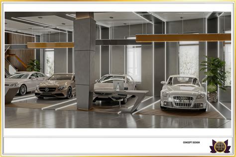 Car Showroom Interior Design For Retail