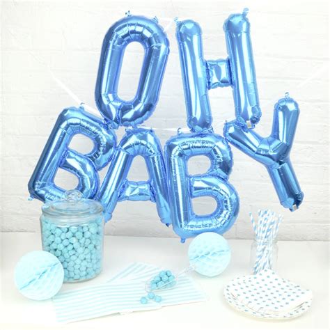 Oh Baby Baby Shower Balloon Decoration By Peach Blossom