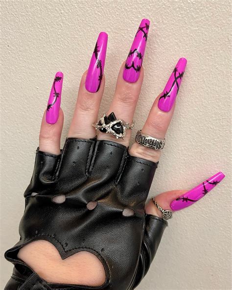 30 Best Goth Nail Designs to Copy in 2024