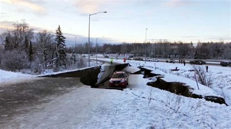 Alaska Earthquakes Rock Anchorage Buildings Trigger Tsunami Warning