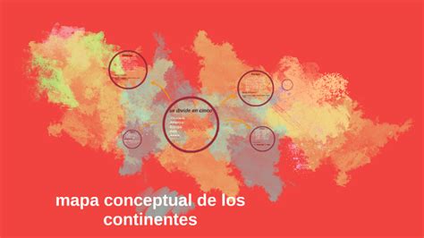Mapa Conceptual De Los Continentes By Tomas Zapata Posada