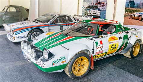 Lancia Stratos Hf And Martini Racing Group B Lancia 037 Rally Cars