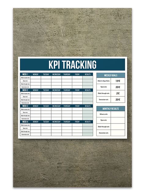 Kpi Tracking Sheet Remindermedia