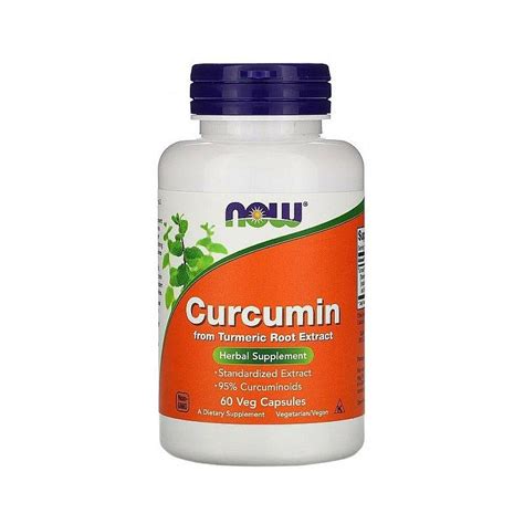 Now Foods Curcumina Capsule Turmeric Extract Radacina Turmeric