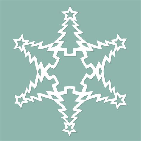 Check the template out on tim quilts. Christmas Tree (PDF | Paper snowflakes, Paper snowflake ...