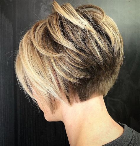 Latest Choppy Pixie Bob Haircuts With Stacked Nape