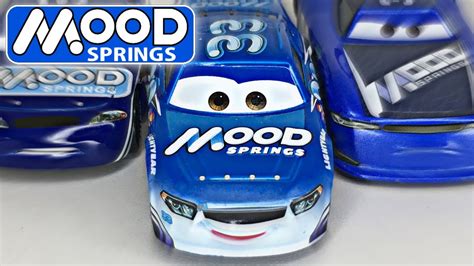 Mattel Dud Throttleman No33 Mood Springs Piston Cup Racer Disney Pixar