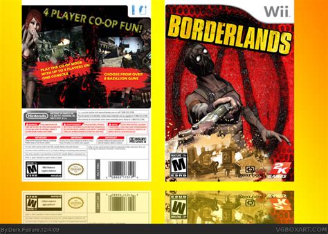 Borderlands Wii Box Art Cover By Dark Failure