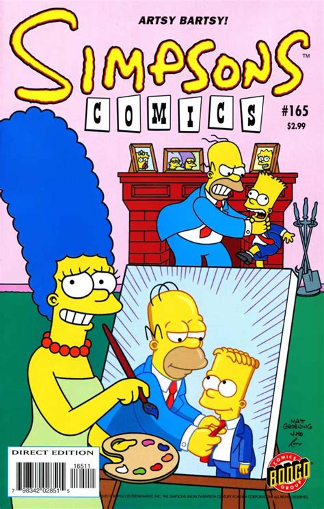 Simpsons Comics 165 Love Potion Numbs Her Mind Issue