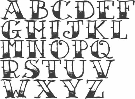 If you are quite lazy to learn calligraphy yourself, but you do. Images For > How To Draw Cool Letters A Z | why you font ...