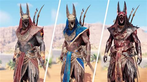 Assassins Creed Origins Anubis Outfit Triple Trial Of Gods Event My