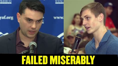 Ben Shapiro Goes Beast Mode On Leftist Student Who Tries To Stump Him