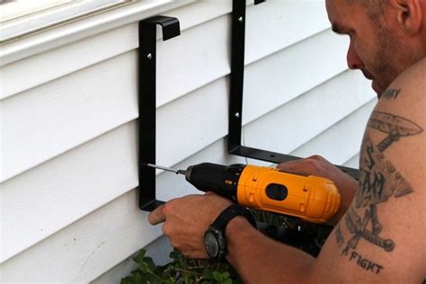 Maybe you would like to learn more about one of these? installing window box- brackets for window boxes | Window ...