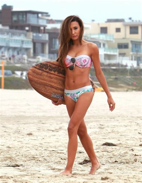 Hot Model Pictures Gallery Naya Rivera Sexy Bikini In The Beach