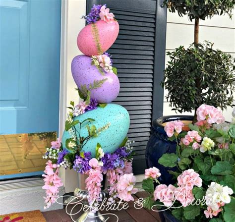 40 Vivacious Easter Outdoor Decor Ideas To Spruce Up Your Lawn Glam