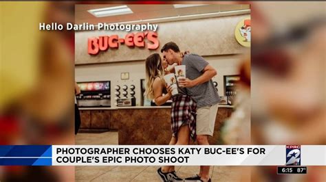 Photographer Chooses Katy Buc Ees For Couples Epic Photo Shoot Youtube