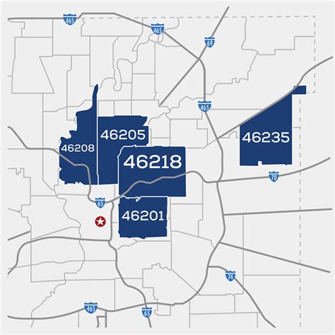 Indianapolis Zip Code Map Map Of The World