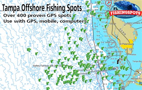 Tampa Bay Fishing Hot Spots Map Isaiahlaplace