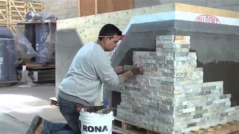 How To Install Erthcoverings Natural Stone Panels Youtube