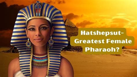 hatshepsut the greatest female pharaoh of egypt youtube
