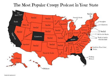All the pics are collected from internet.if you have objections,inform us so that it can. Most Popular Creepy Podcast by State in 2017 (With images ...