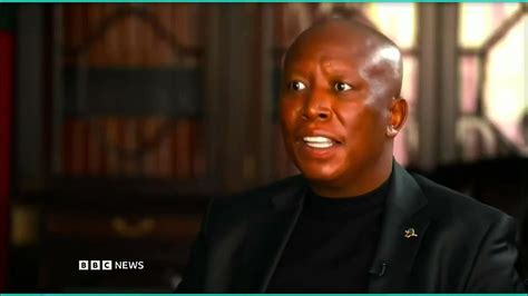 Bbc Interview With President Julius Malema There Will Be A Revolution