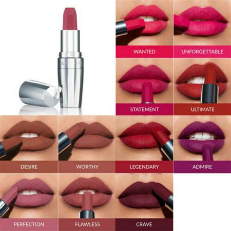 Avon Matte Legend Lipstick ~ Assorted Shades ~ Full Size ~ New And Sealed Ebay