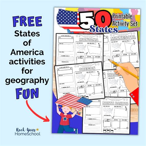 50 States Of America Activities Updated Rock Your Homeschool
