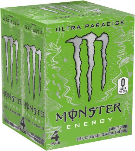 Monster® Ultra Gold Energy Drink Multipack Cans 4 Pk 16 Fl Oz King